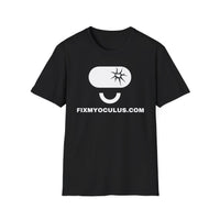 FixMyOculus.com Unisex Softstyle T-Shirt - Gamer Repair Tee for Oculus Enthusiasts