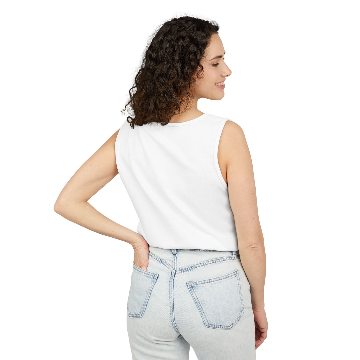 Copy of Fix My Oculus Bold Type Tank Top, Garment-Dyed Unisex Vest