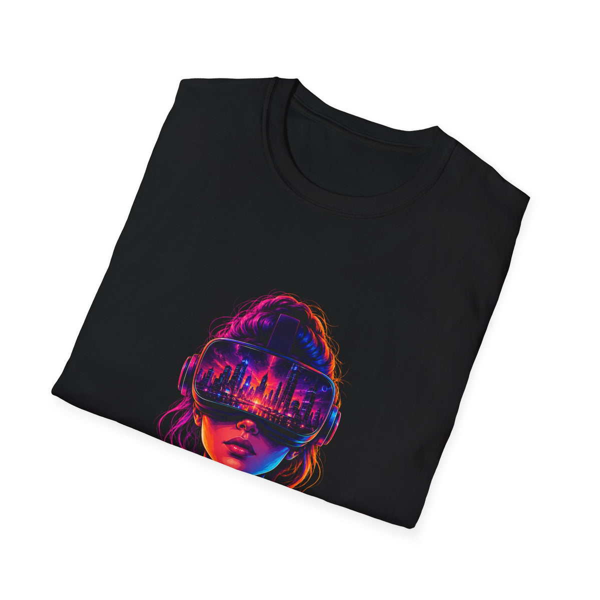 Neon Skyline Tee