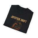 Joysticks Drift Survivor Unisex Softstyle T-Shirt - Perfect for Gamers