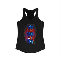 Beat Saber Cubes Racerback Tank, Women's Neon VR Rhythm Vest