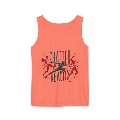 Copy of Fix My Oculus Bold Type Tank Top, Garment-Dyed Unisex Vest