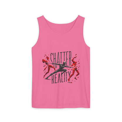 Copy of Fix My Oculus Bold Type Tank Top, Garment-Dyed Unisex Vest