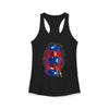 Beat Saber Cubes Racerback Tank, Women's Neon VR Rhythm Vest