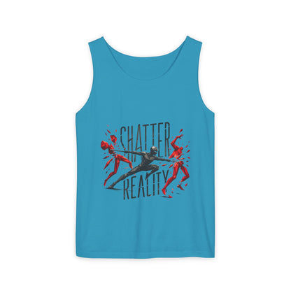 Copy of Fix My Oculus Bold Type Tank Top, Garment-Dyed Unisex Vest