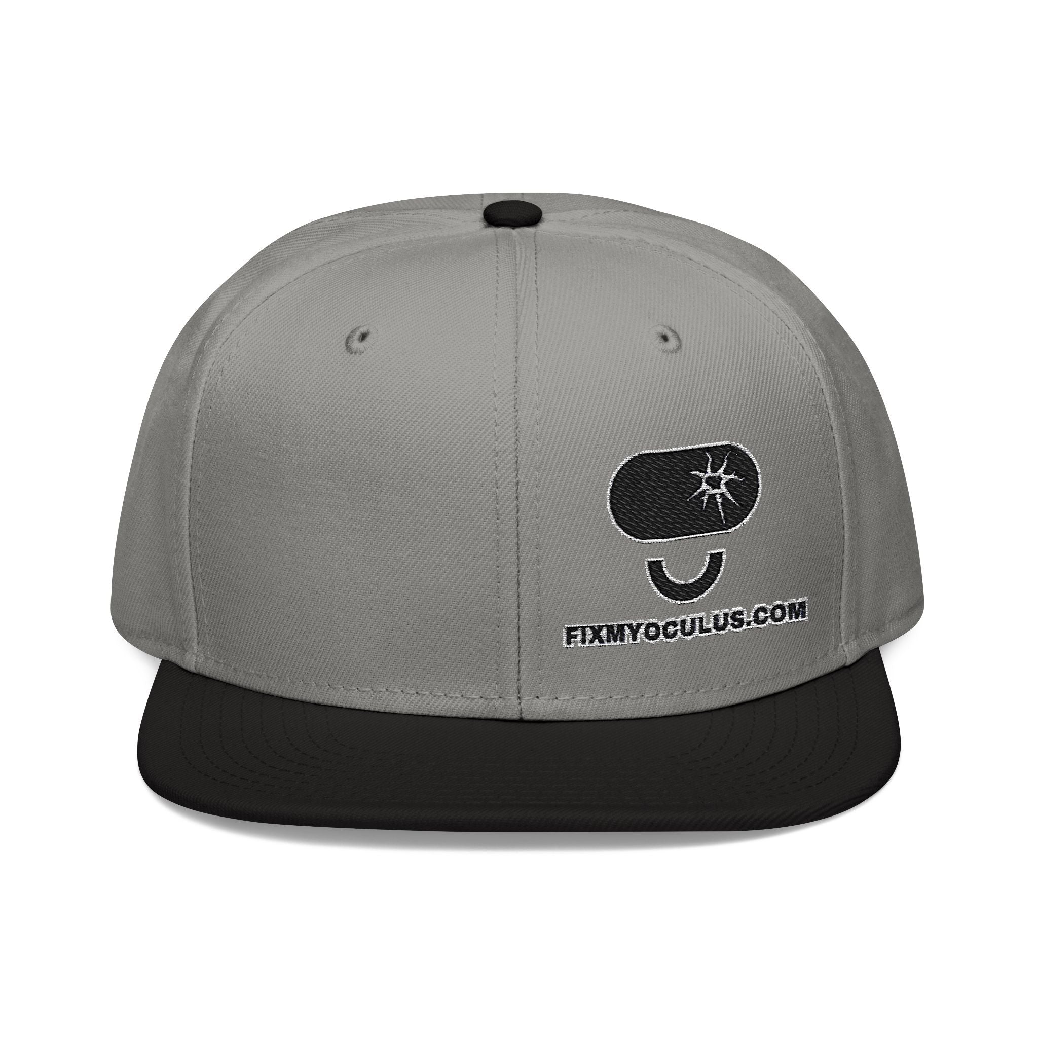 FixMyOculus Snapback Hat - Stylish Embroidered Cap for Gamers