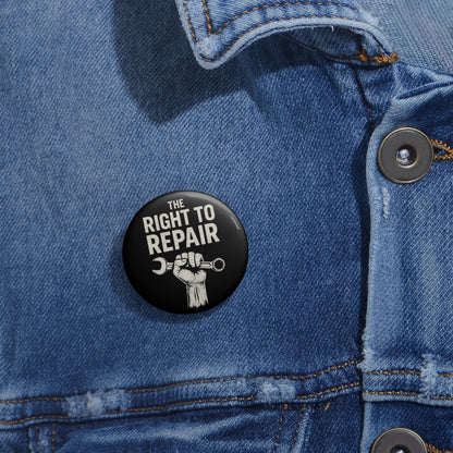 Right to Repair Pin Button
