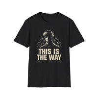 This is The Way Unisex Softstyle T-Shirt - Ideal for Tech Enthusiasts & Gamers