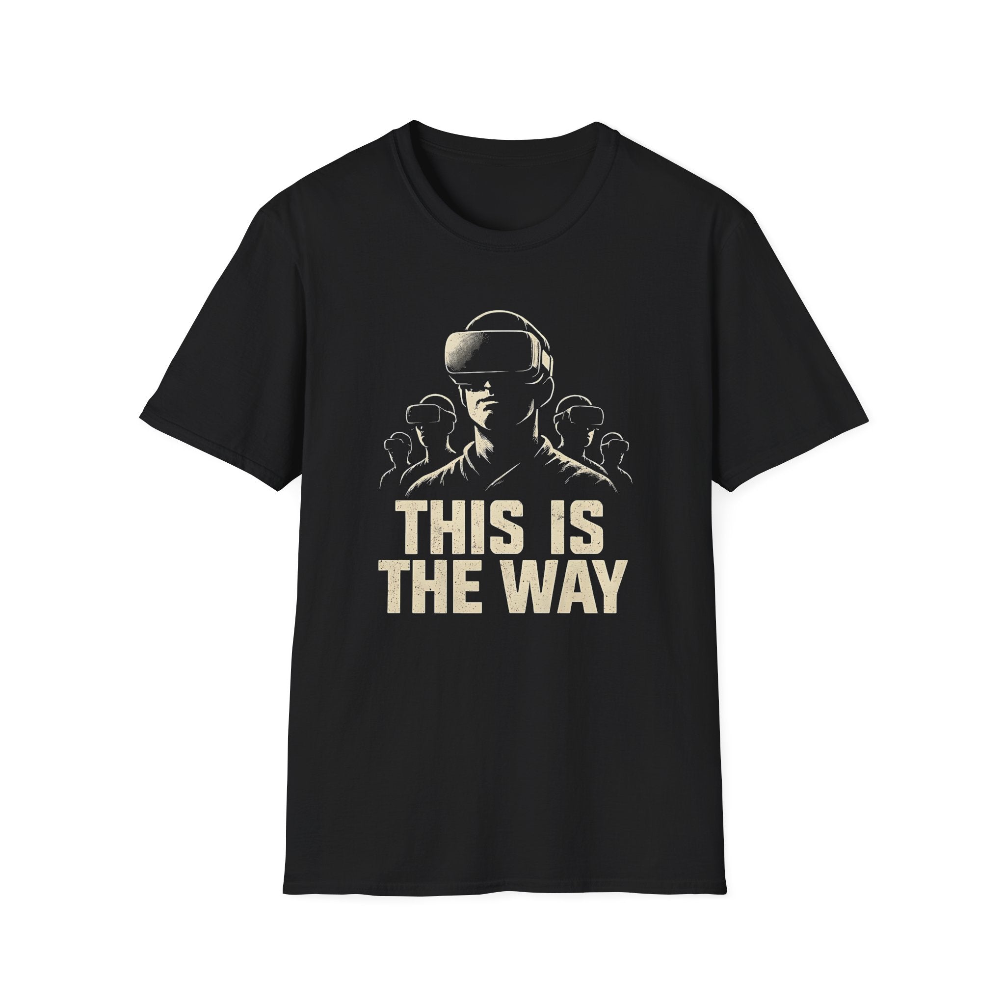 This is The Way Unisex Softstyle T-Shirt - Ideal for Tech Enthusiasts & Gamers