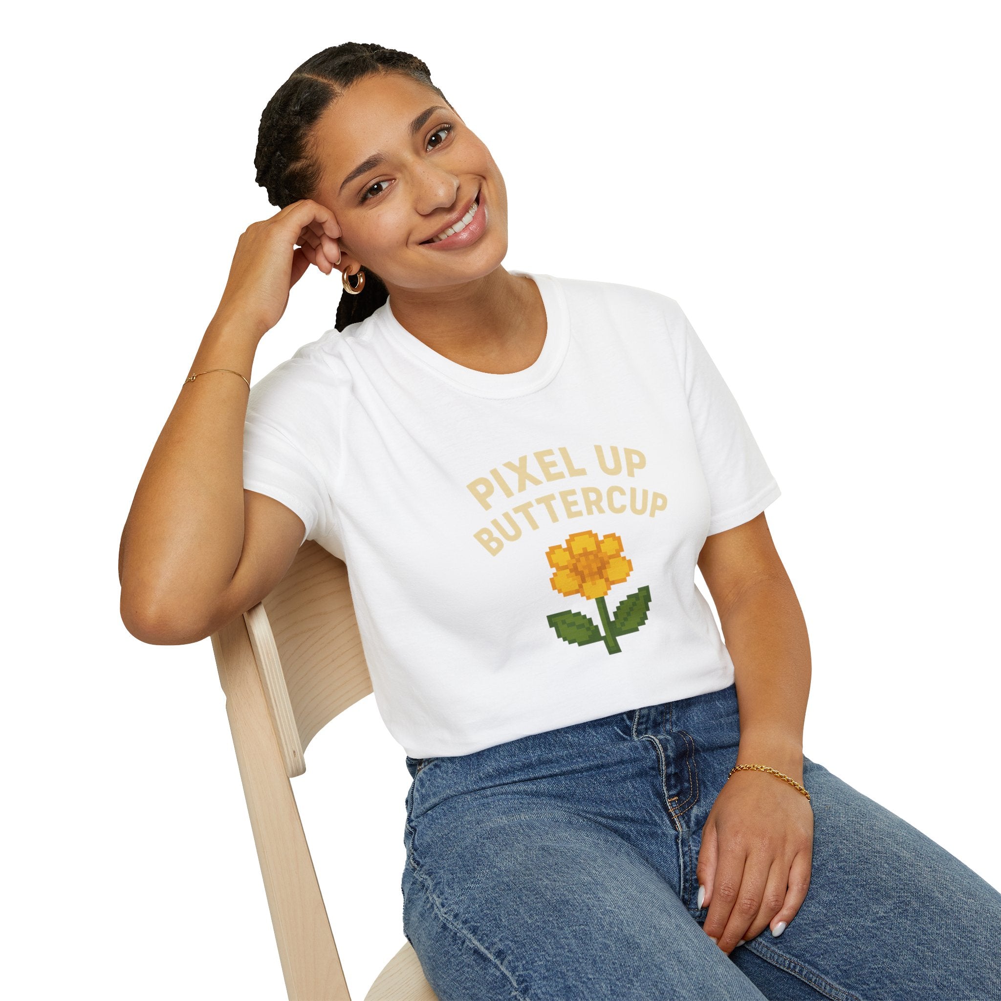 Pixel Up Buttercup T-Shirt