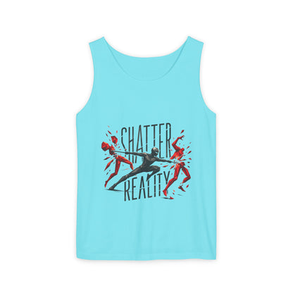 Copy of Fix My Oculus Bold Type Tank Top, Garment-Dyed Unisex Vest