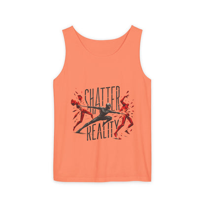Copy of Fix My Oculus Bold Type Tank Top, Garment-Dyed Unisex Vest