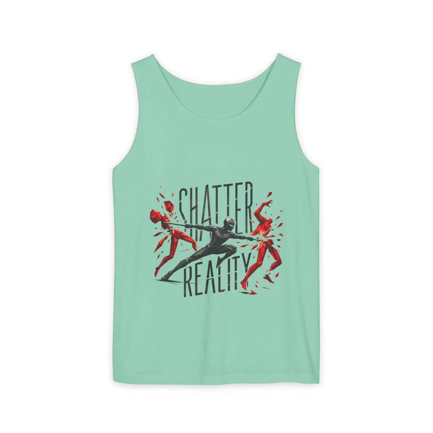 Copy of Fix My Oculus Bold Type Tank Top, Garment-Dyed Unisex Vest