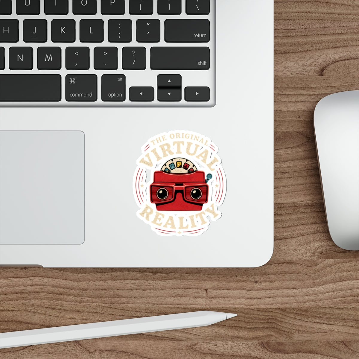 The Original Virtual Reality Sticker, Retro View-Master VR Decal