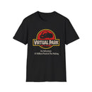 Virtual Park Adventure Unisex Softstyle T-Shirt - 65 Million Pixels Design