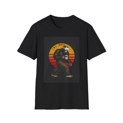 Bigfoot Coffee Vintage Sunset T-Shirt