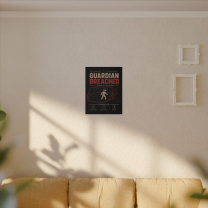 Guardian Breached Canvas Print, Funny Quest VR Play Area Wall Art