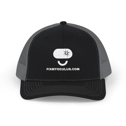 Trucker Cap with Funny Mushroom Logo – FixMyOculus.com Snapback