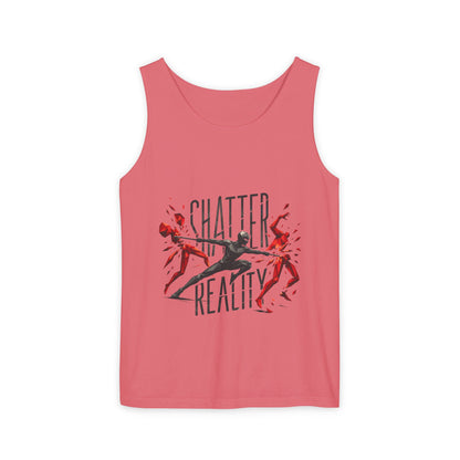 Copy of Fix My Oculus Bold Type Tank Top, Garment-Dyed Unisex Vest