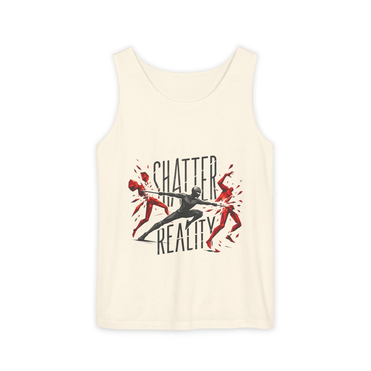 Copy of Fix My Oculus Bold Type Tank Top, Garment-Dyed Unisex Vest