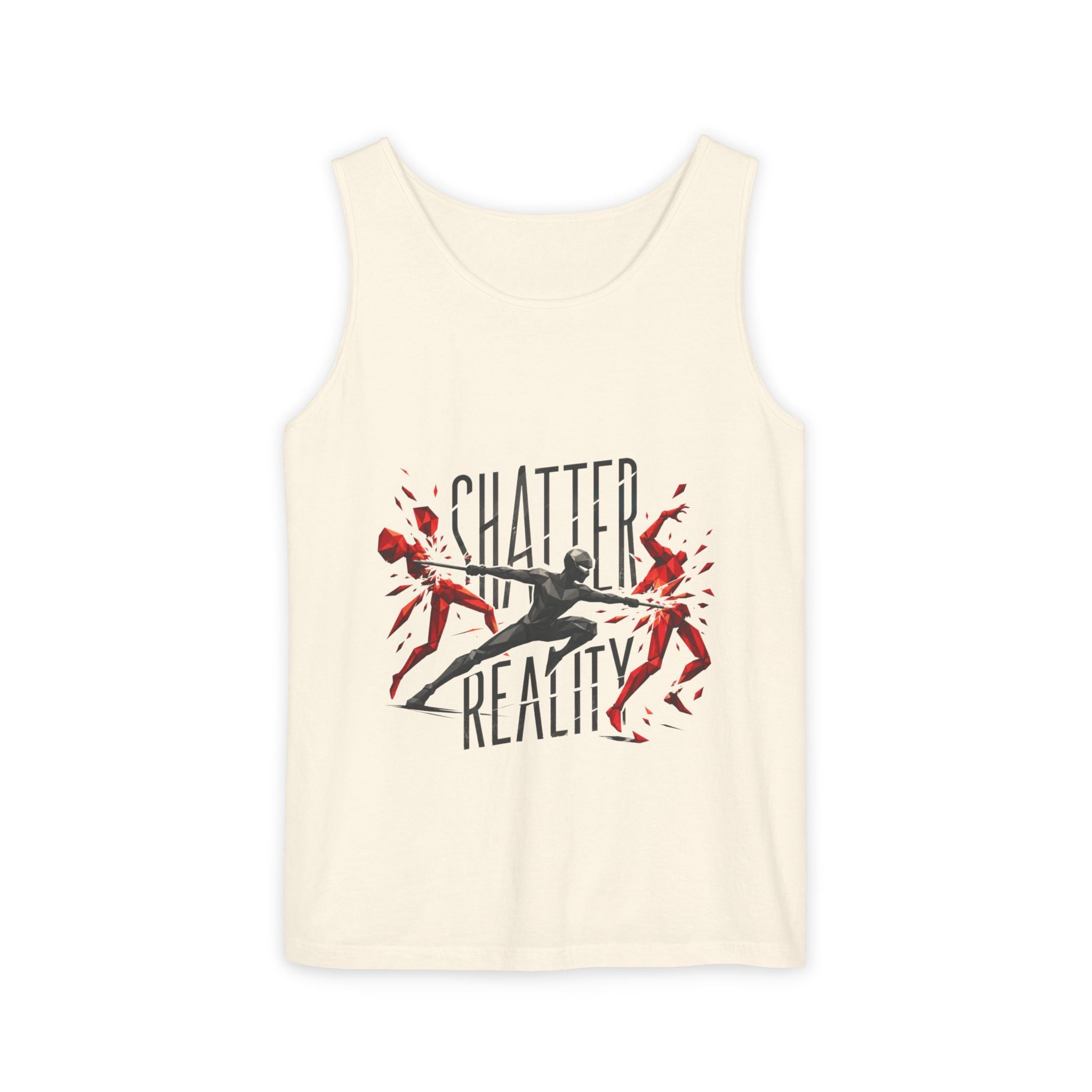 Copy of Fix My Oculus Bold Type Tank Top, Garment-Dyed Unisex Vest