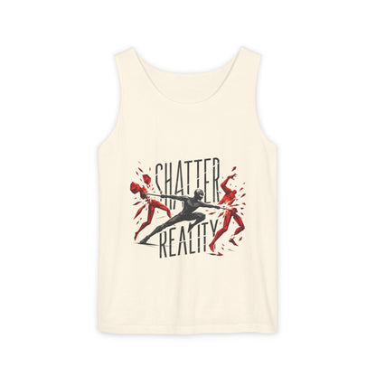Copy of Fix My Oculus Bold Type Tank Top, Garment-Dyed Unisex Vest