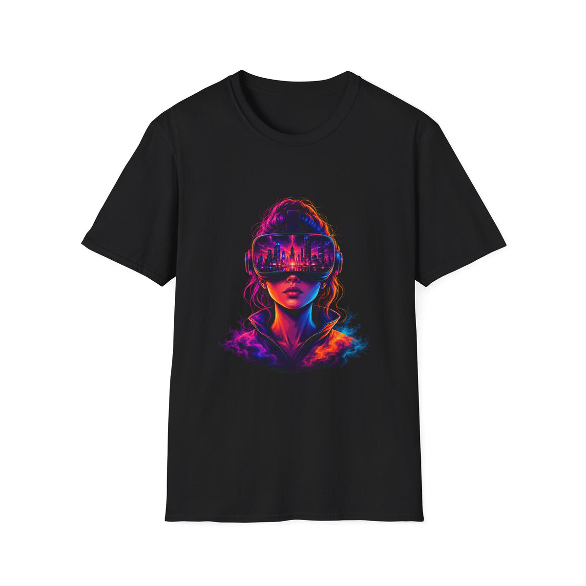 Neon Skyline Tee