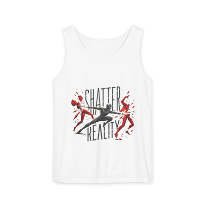 Copy of Fix My Oculus Bold Type Tank Top, Garment-Dyed Unisex Vest