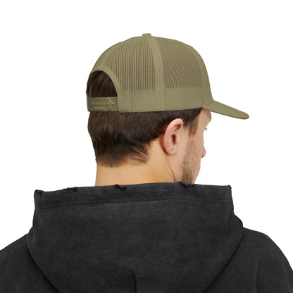 Trucker Cap with Funny Mushroom Logo – FixMyOculus.com Snapback