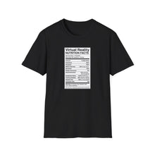 Virtual Reality Nutrition Facts T-Shirt
