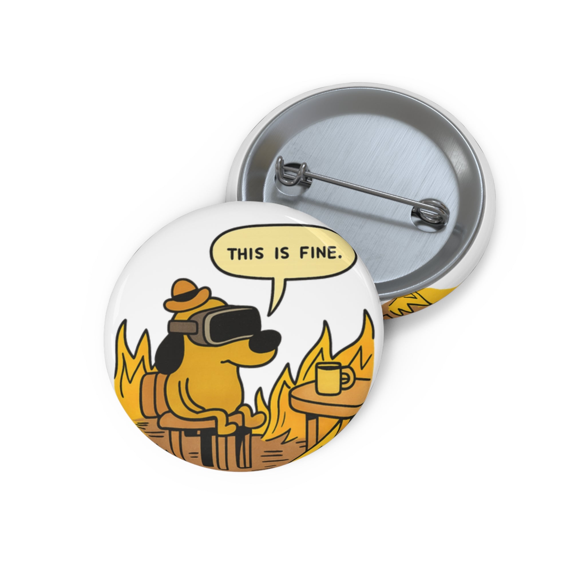 State of VR Pin Button