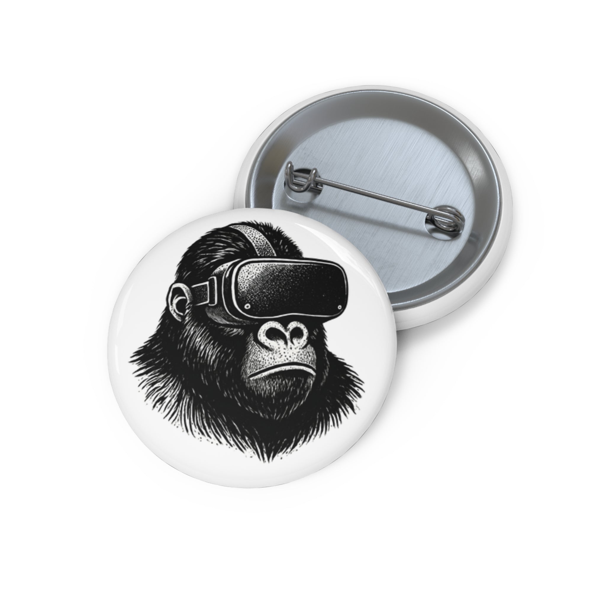 VR Gorilla Pin Button