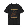 Joysticks Drift Survivor Unisex Softstyle T-Shirt - Perfect for Gamers