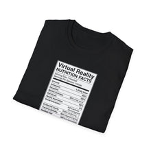 Virtual Reality Nutrition Facts T-Shirt