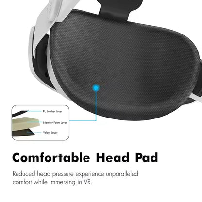 Nova Design Battery Head Strap for Meta Quest 3 & 3S