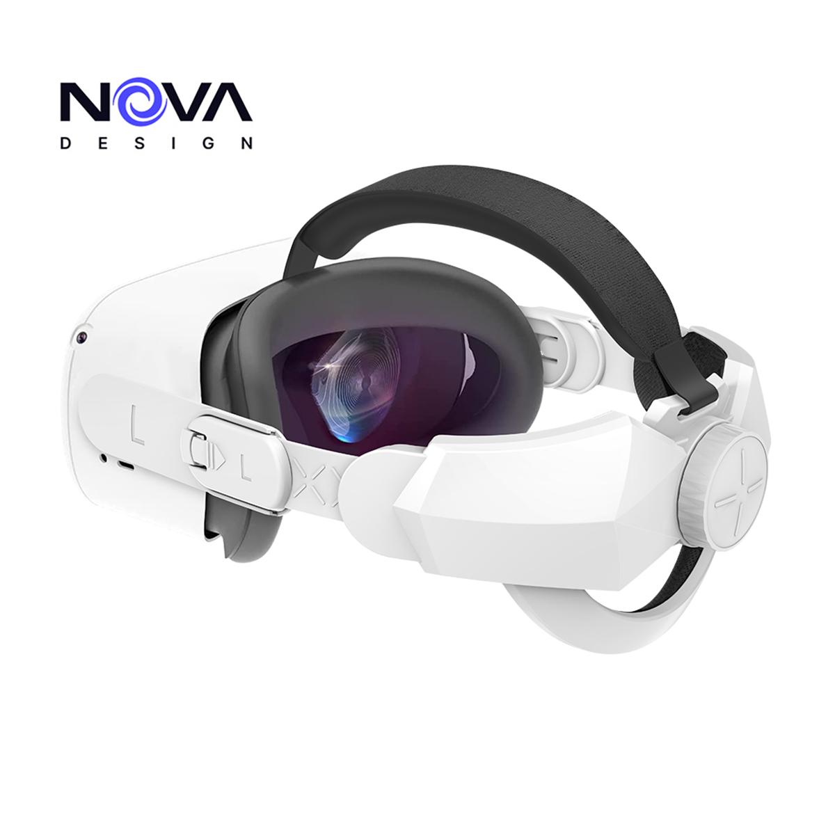 Nova Design Comfort Head Strap for Meta Quest 2