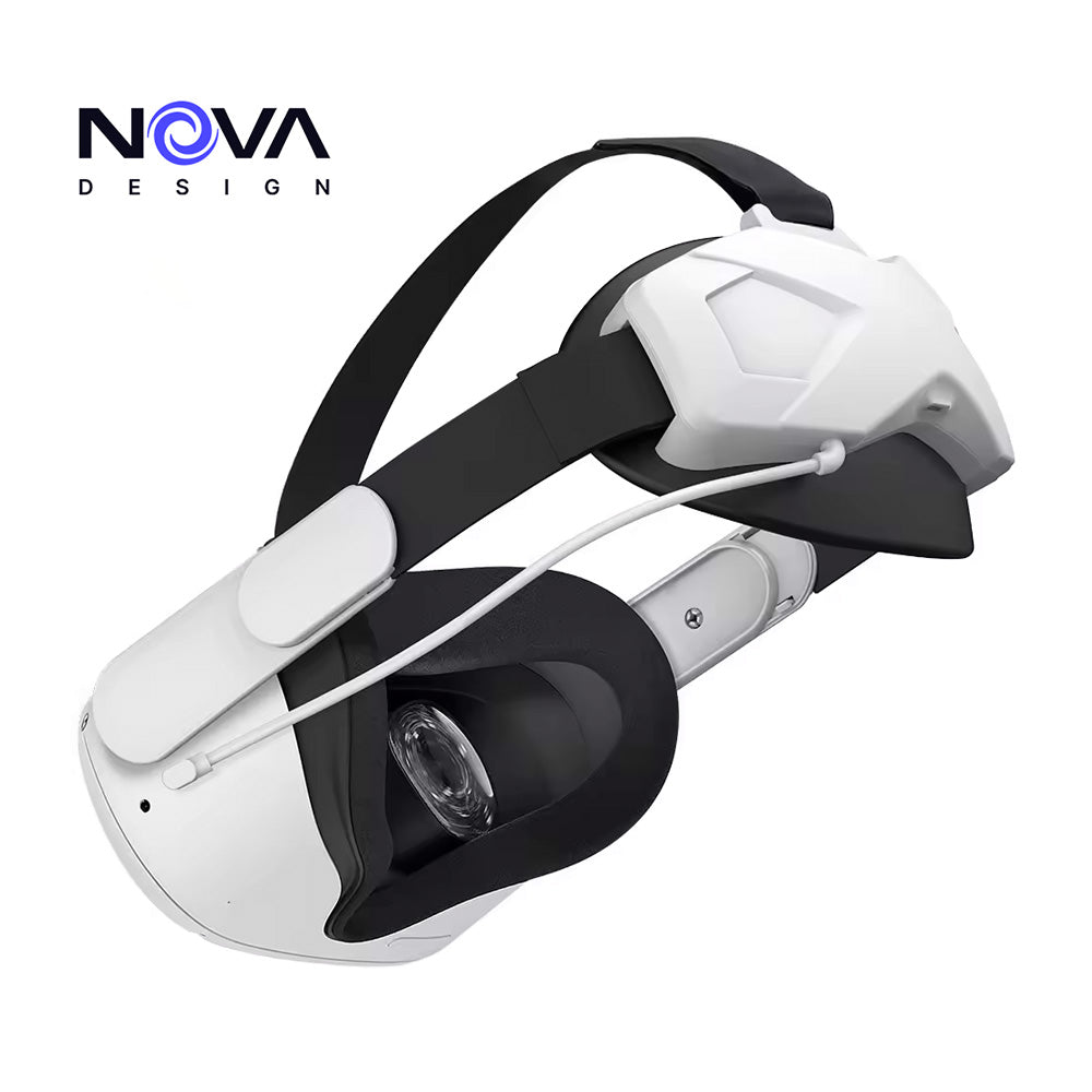 Nova Design Battery Head Strap for Meta Quest 2