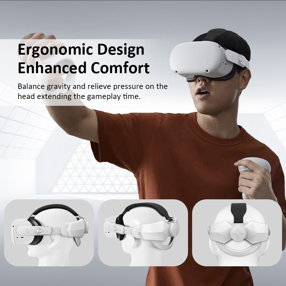Nova Design Comfort Head Strap for Meta Quest 2