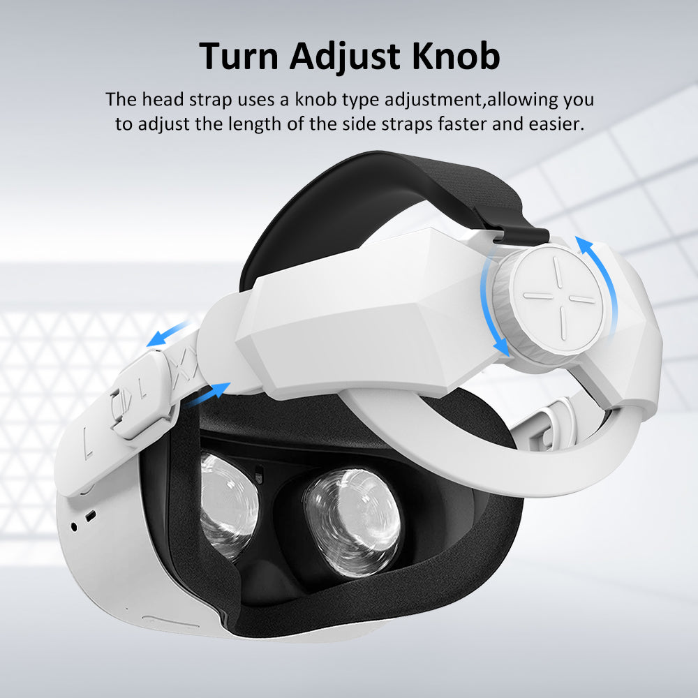 Nova Design Comfort Head Strap for Meta Quest 2