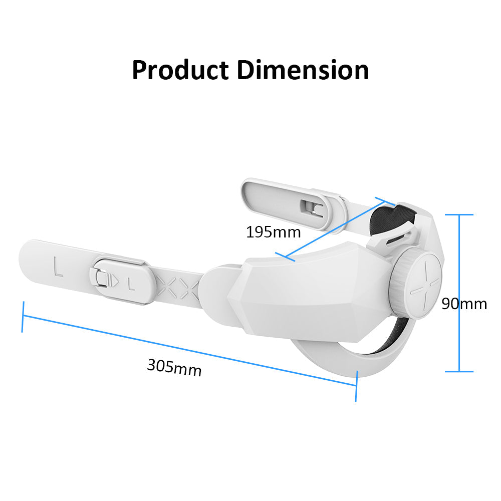 Nova Design Comfort Head Strap for Meta Quest 2