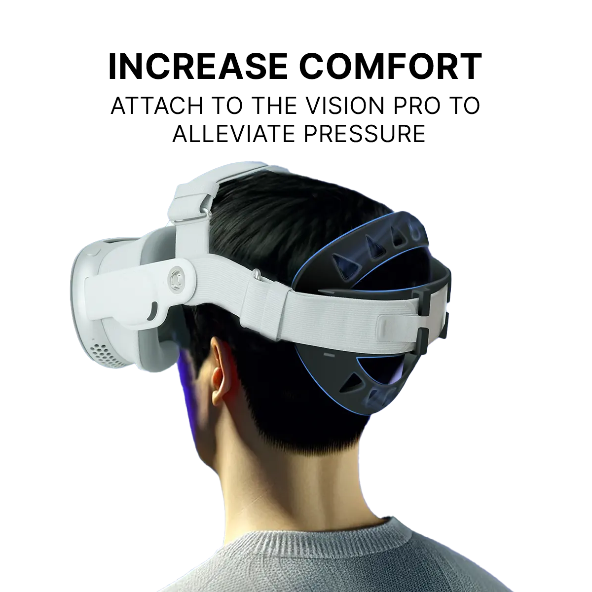 Nova Design Pressure-Relief Pad for Apple Vision Pro