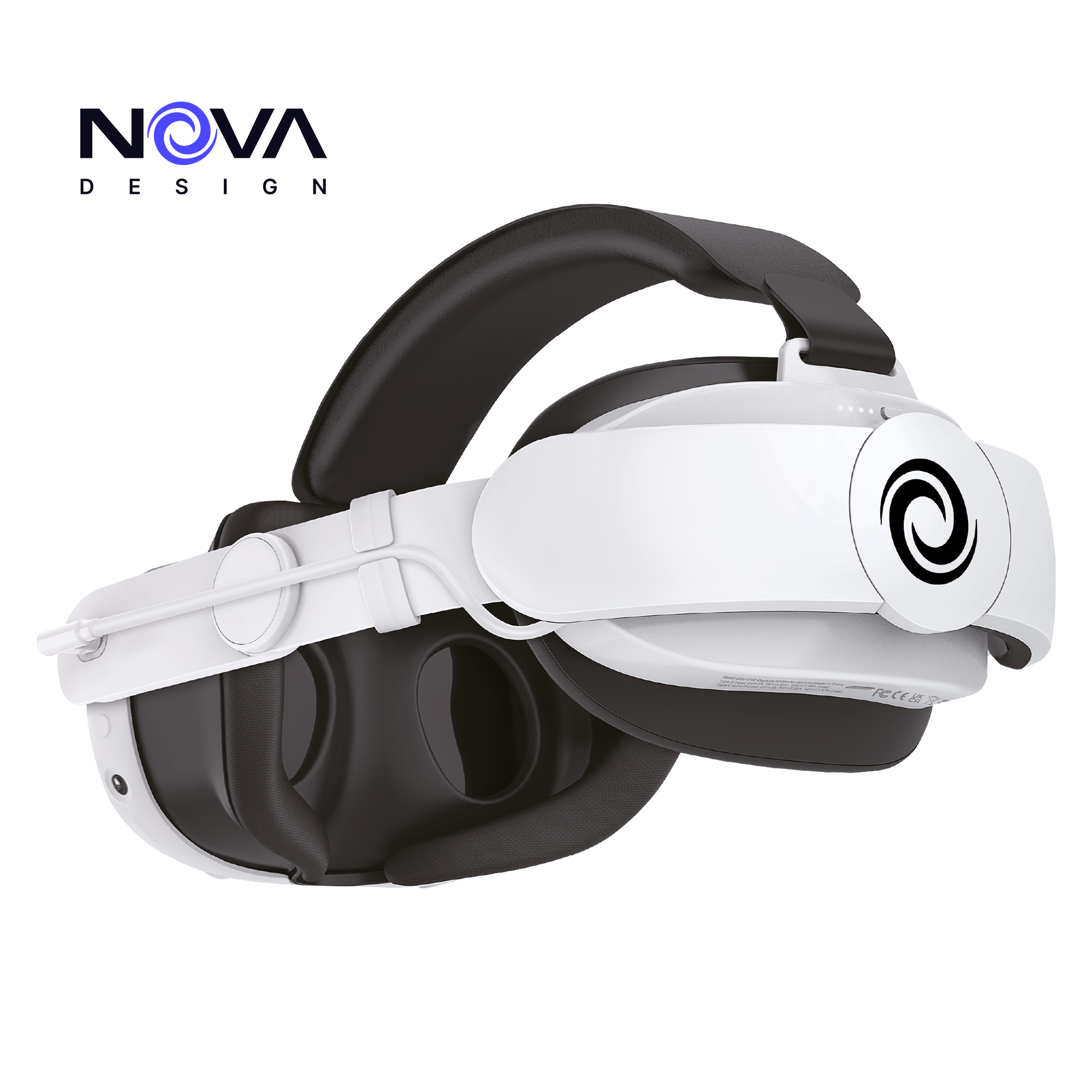 Nova Design Battery Head Strap for Meta Quest 3 & 3S