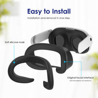 Nova Design Silicone Face Cover for Meta Quest 3