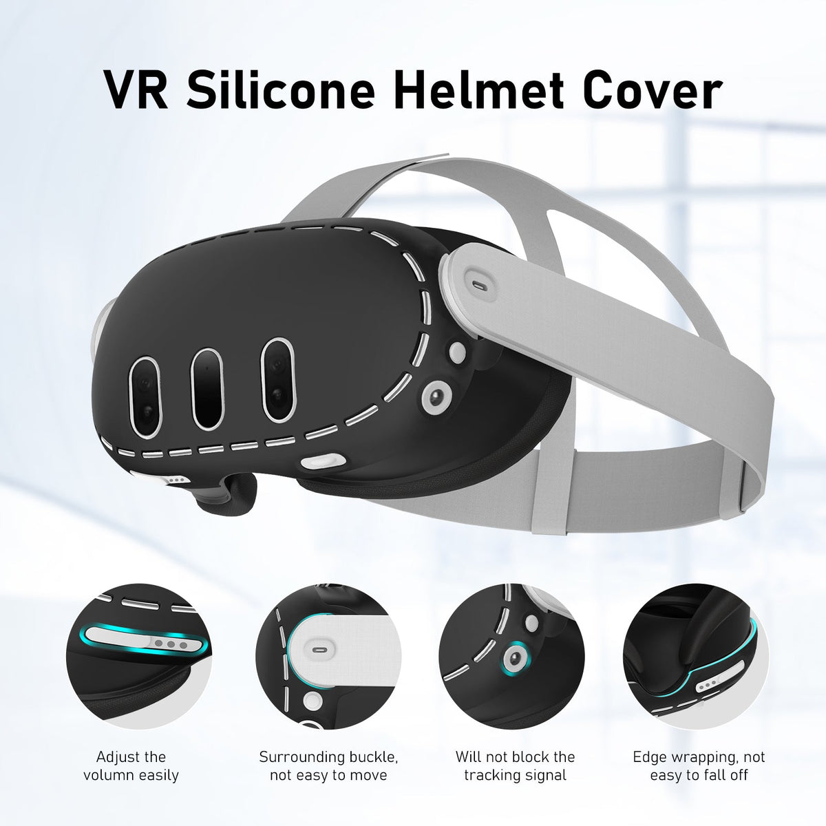 Nova Design Silicone Shell for Meta Quest 3