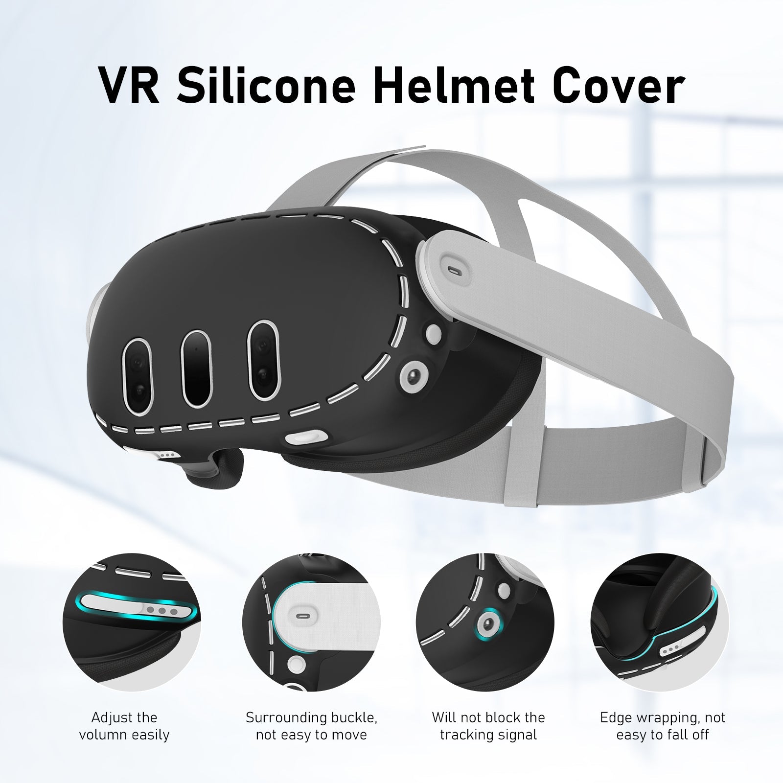 Nova Design Silicone Shell for Meta Quest 3
