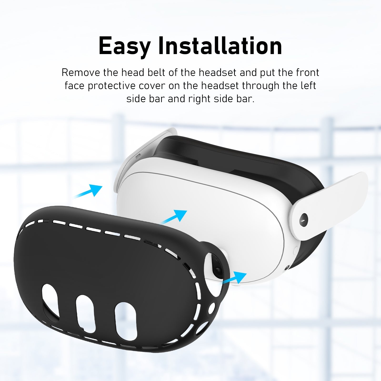 Nova Design Silicone Shell for Meta Quest 3