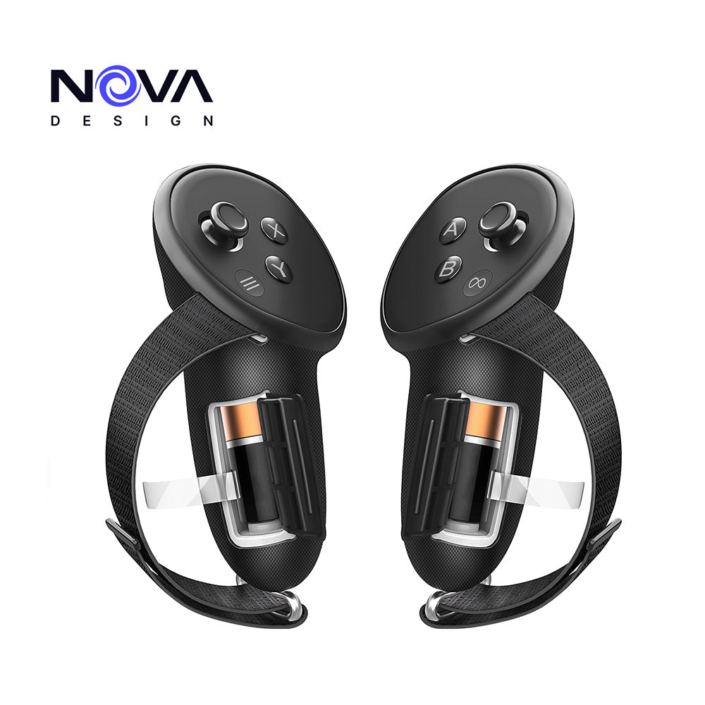Nova Design Premium Controller Grips for Meta Quest 3 & 3S