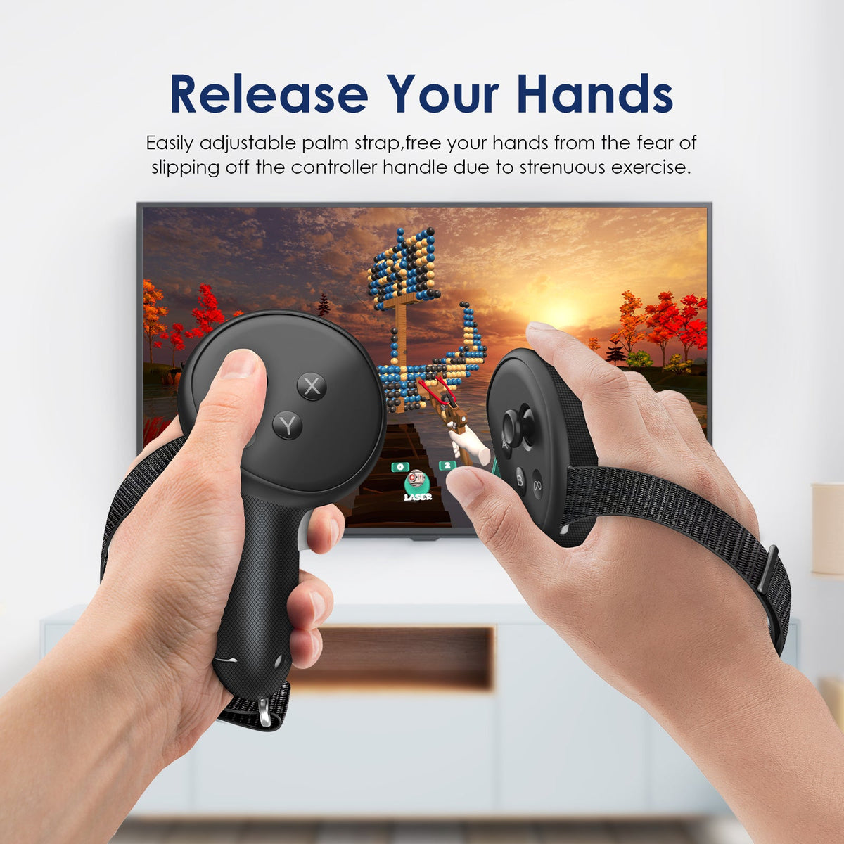 Grip Problem Controller Nova Design Premium Controller Grips for Meta Quest 3 & 3S – Fix My Oculus