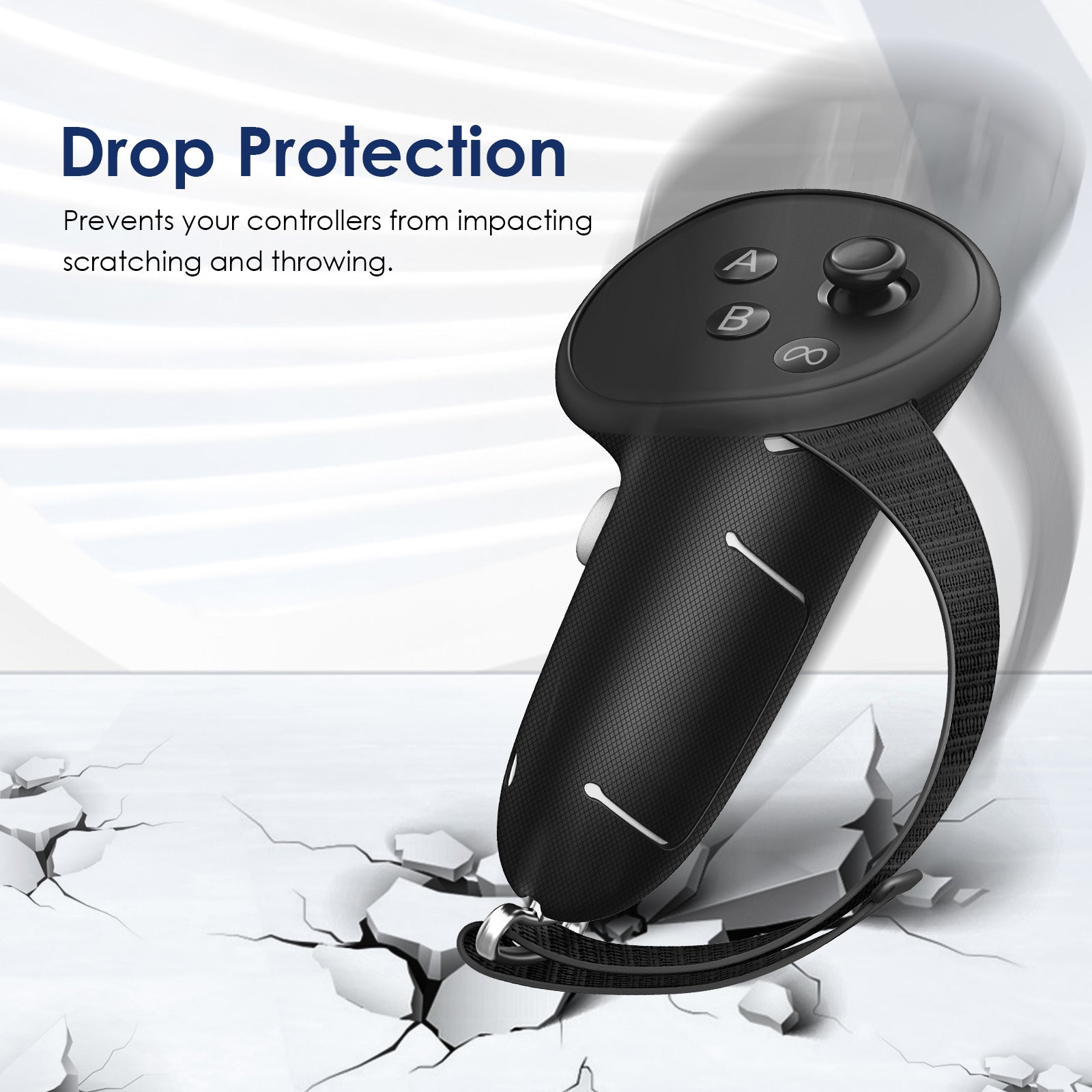 Nova Design Premium Controller Grips for Meta Quest 3 & 3S