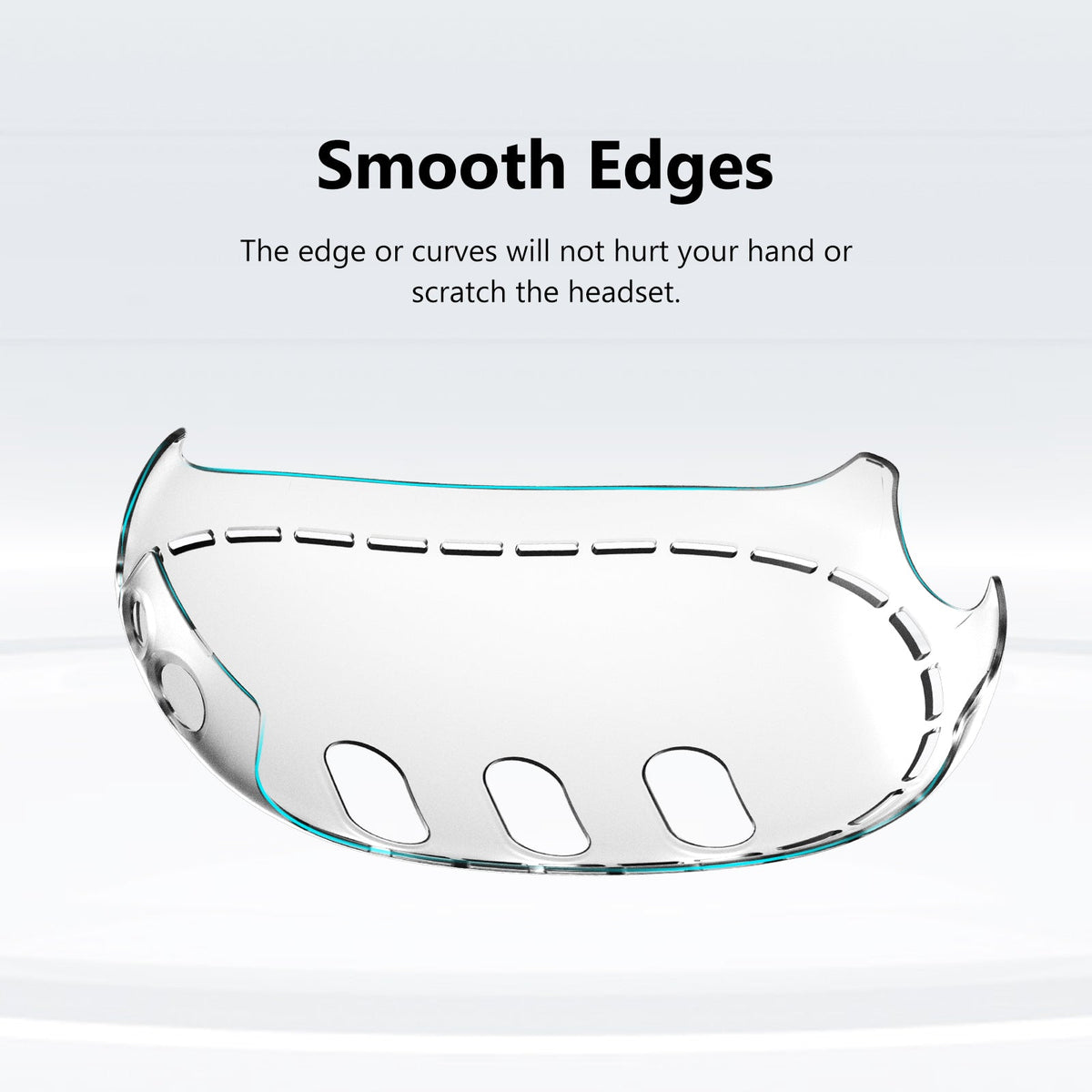 Nova Design Transparent VR Shell Protective Cover for Meta Quest 3